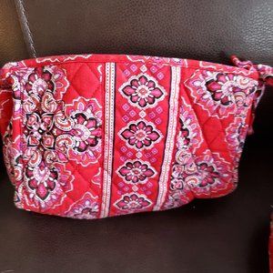 Vera Bradley Frankly Scarlett cosmetic bag